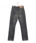 LEVI'S (リーバイス) 501後染めデニムパンツ ブラック サイズ:W28×L30：6000円