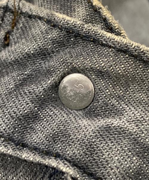 LEVI'S（リーバイス）LEVI'S (リーバイス) 501先染めデニムパンツ ブラック サイズ:W31×L32の古着・服飾アイテム