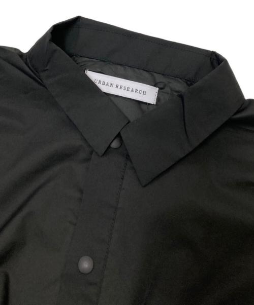 URBAN RESEARCH（アーバンリサーチ）URBAN RESEARCH (アーバンリサーチ) SHADOW RIP リブポロシャツ ブラック サイズ:L 未使用品の古着・服飾アイテム