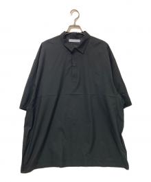 URBAN RESEARCH（アーバンリサーチ）の古着「SHADOW RIP リブポロシャツ」｜ブラック