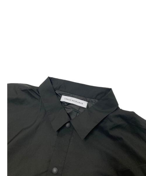 URBAN RESEARCH（アーバンリサーチ）URBAN RESEARCH (アーバンリサーチ) SHADOW RIP リブポロシャツ ブラック サイズ:L 未使用品の古着・服飾アイテム