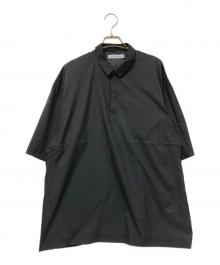 URBAN RESEARCH（アーバンリサーチ）の古着「SHADOW RIP リブポロシャツ」｜ブラック