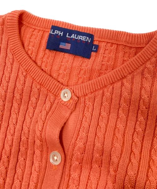 POLO SPORT（ポロスポーツ）POLO SPORT (ポロスポーツ) カーディガン ピンク サイズ:Lの古着・服飾アイテム