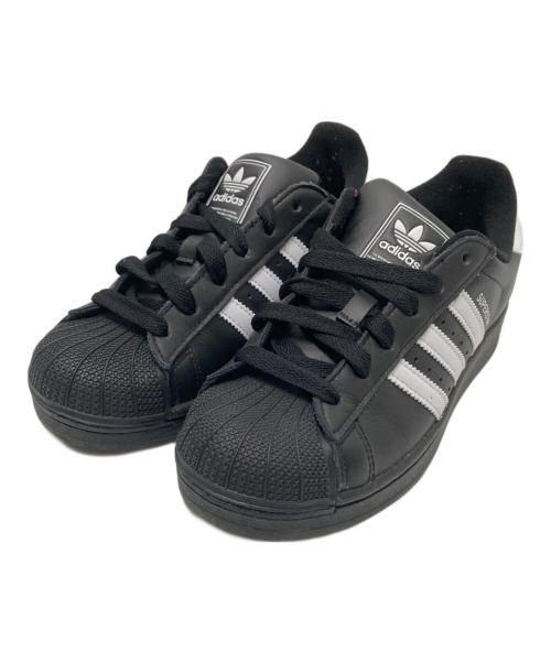 adidas（アディダス）adidas (アディダス) SUPERSTAR II ブラック サイズ:23.5cmの古着・服飾アイテム