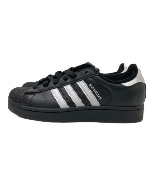 adidas（アディダス）adidas (アディダス) SUPERSTAR II ブラック サイズ:23.5cmの古着・服飾アイテム