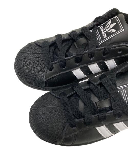 adidas（アディダス）adidas (アディダス) SUPERSTAR II ブラック サイズ:23.5cmの古着・服飾アイテム