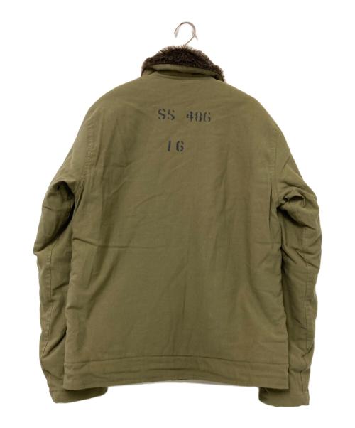 SESSLER MFG（セスラー）SESSLER MFG (セスラー) N-1デッキジャケット オリーブ サイズ:Mの古着・服飾アイテム