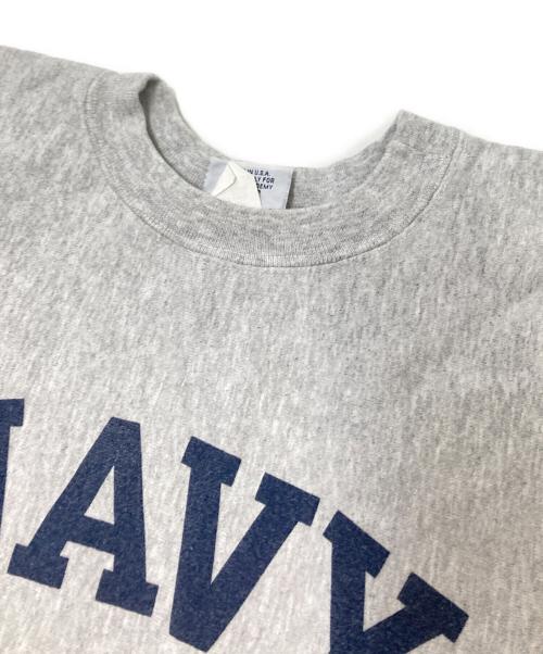 NAVAL ACADEMY GIFT SHOP（ナバル・アカデミー・ギフト・ショップ）NAVAL ACADEMY GIFT SHOP (ナバル・アカデミー・ギフト・ショップ) リバースウィーブ型スウェット グレー サイズ:Mの古着・服飾アイテム