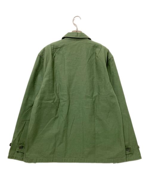 SESSLER MFG（セスラー）SESSLER MFG (セスラー) ミリタリージャケット オリーブ サイズ:15 1/2×32の古着・服飾アイテム