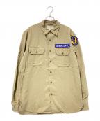 Denim & Supply Ralph Laurenデニム＆サプライ ラルフローレン）の古着「ミリタリーワークシャツ」｜ベージュ
