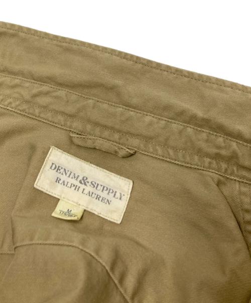 Denim & Supply Ralph Lauren（デニム＆サプライ ラルフローレン）Denim & Supply Ralph Lauren (デニム＆サプライ ラルフローレン) ミリタリーワークシャツ ベージュ サイズ:Mの古着・服飾アイテム