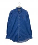 POLO COUNTRYポロカントリー）の古着「デニムシャツ」｜インディゴ
