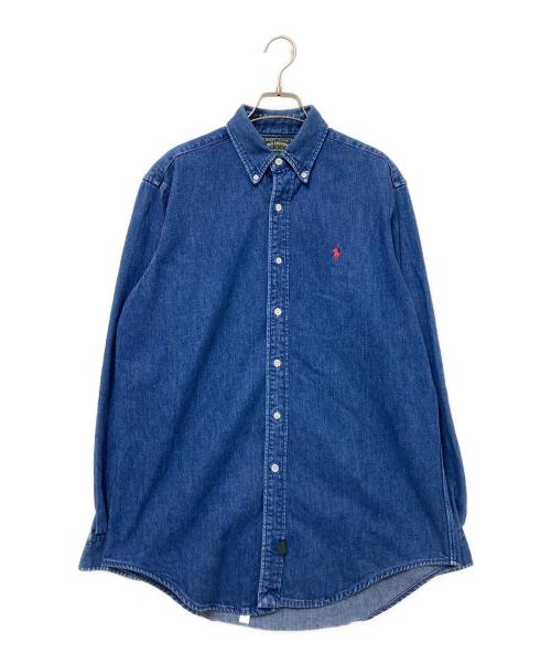 POLO COUNTRY（ポロカントリー）POLO COUNTRY (ポロカントリー) デニムシャツ インディゴ サイズ:Mの古着・服飾アイテム