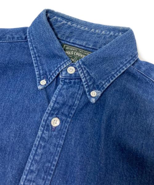 POLO COUNTRY（ポロカントリー）POLO COUNTRY (ポロカントリー) デニムシャツ インディゴ サイズ:Mの古着・服飾アイテム