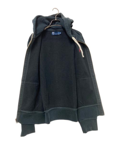 POLO RALPH LAUREN（ポロ・ラルフローレン）POLO RALPH LAUREN (ポロ・ラルフローレン) ジップアップパーカー ブラック サイズ:Mの古着・服飾アイテム