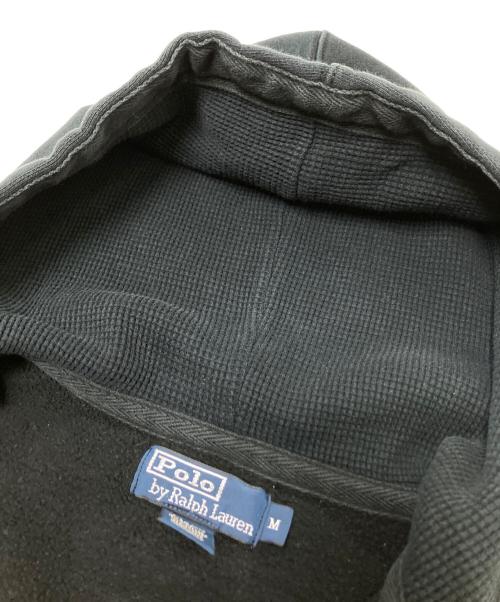 POLO RALPH LAUREN（ポロ・ラルフローレン）POLO RALPH LAUREN (ポロ・ラルフローレン) ジップアップパーカー ブラック サイズ:Mの古着・服飾アイテム