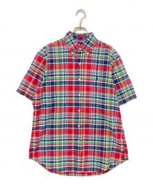 RALPH LAUREN（ラルフローレン）の古着「チェックBDシャツ」｜レッド
