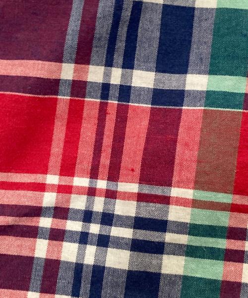 RALPH LAUREN（ラルフローレン）RALPH LAUREN (ラルフローレン) チェックBDシャツ レッド サイズ:Mの古着・服飾アイテム