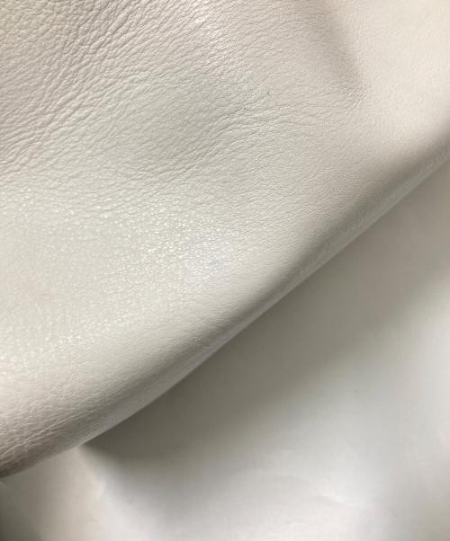 HIROFU（ヒロフ）HIROFU (ヒロフ) レザートートバッグ ホワイト サイズ:下記参照の古着・服飾アイテム