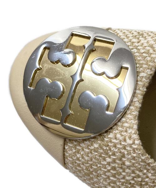 TORY BURCH（トリーバーチ）TORY BURCH (トリーバーチ) バレエシューズ ベージュ サイズ:7の古着・服飾アイテム