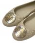 中古・古着 TORY BURCH (トリーバーチ) バレエシューズ ベージュ サイズ:7：6000円