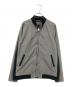 BURBERRY BLACK LABEL（バーバリーブラックレーベル）の古着「ジップアップジャケット」｜グレー×ブラック