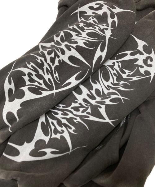 LOVE KILLER（ラブキラー）LOVE KILLER (ラブキラー) デビルジップパーカー ブラック×ホワイト サイズ:下記参照の古着・服飾アイテム