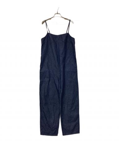 Steven Alan コットン アサ デニム オールインワン　ネイビー 中古・古着通販】STEVEN ALAN (スティーブンアラン) コットンアサ