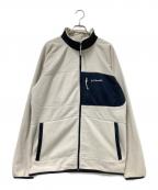 Columbiaコロンビア）の古着「Fast Trek Overlay Fleece Jacket」｜ベージュ