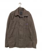 Dickies×Adam et Ropeディッキーズ×アダム エ ロペ）の古着「チェックカバーオール」｜ブラウン