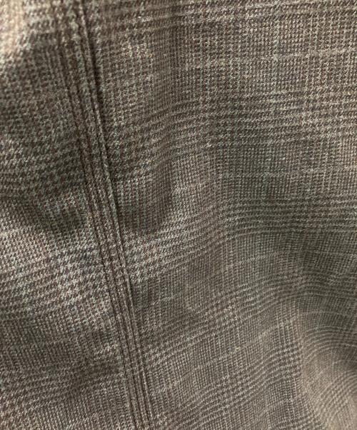 Dickies（ディッキーズ）Dickies (ディッキーズ) Adam et Rope (アダム エ ロペ) チェックカバーオール ブラウン サイズ:42の古着・服飾アイテム