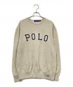 POLO RALPH LAURENポロ・ラルフローレン）の古着「クルーネックスウェット」｜ベージュ