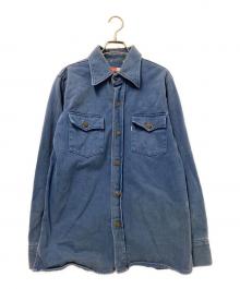 LEVI'S VINTAGE CLOTHING（リーバイス ビンテージ クロージング）の古着「ヘヴィーコットン シャツジャケット」｜ネイビー