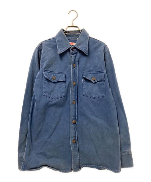 LEVI'S VINTAGE CLOTHING（リーバイス ビンテージ クロージング）LEVI'S VINTAGE CLOTHING (リーバイス ビンテージ クロージング) ヘヴィーコットン シャツジャケット ネイビー サイズ:Sの古着・服飾アイテム