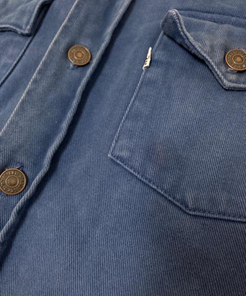 LEVI'S VINTAGE CLOTHING（リーバイス ビンテージ クロージング）LEVI'S VINTAGE CLOTHING (リーバイス ビンテージ クロージング) ヘヴィーコットン シャツジャケット ネイビー サイズ:Sの古着・服飾アイテム