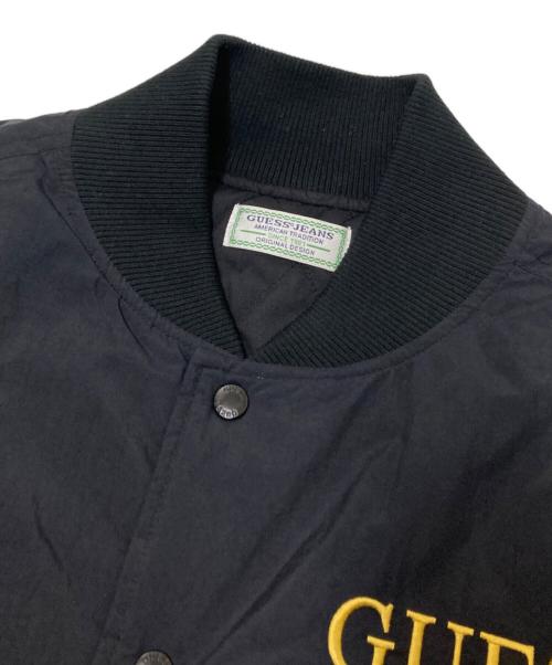 GUESS JEANS（ゲス ジーンズ）GUESS JEANS (ゲス ジーンズ) 中綿ジャケット ブラック サイズ:下記参照の古着・服飾アイテム