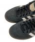 中古・古着 adidas (アディダス) ローカットスニーカー ブラック×ブラウン サイズ:24.5cm：4000円