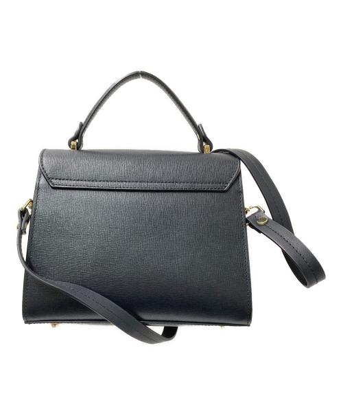 CAMELIA ROMA（カメリアローマ）CAMELIA ROMA (カメリアローマ) LEATHER HANDBAG ブラック サイズ:下記参照の古着・服飾アイテム