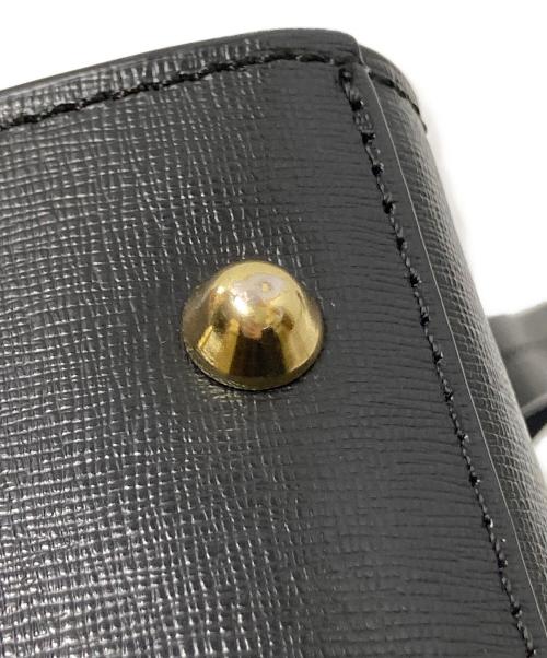 CAMELIA ROMA（カメリアローマ）CAMELIA ROMA (カメリアローマ) LEATHER HANDBAG ブラック サイズ:下記参照の古着・服飾アイテム