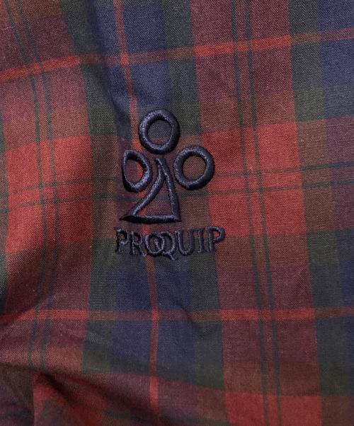 PROQUIP（プロクイップ）PROQUIP (プロクイップ) ウォームアッププルオーバー レッド×ネイビー サイズ:XLの古着・服飾アイテム