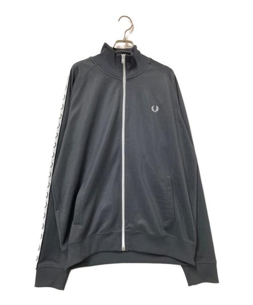 FRED PERRY（フレッドペリー）FRED PERRY (フレッドペリー) トラックジャケット グレー サイズ:XLの古着・服飾アイテム