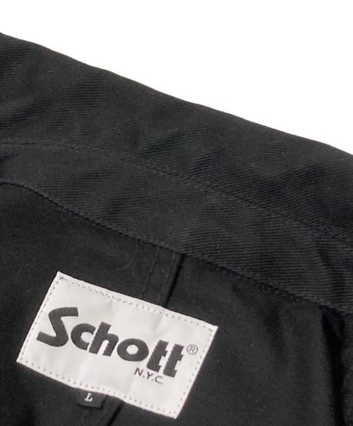 Schott（ショット）Schott (ショット) TC 3B JACKET ブラック サイズ:Lの古着・服飾アイテム