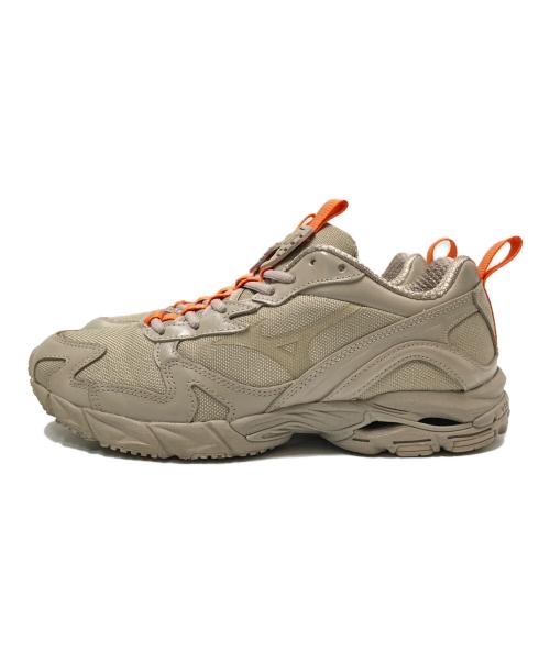MIZUNO（ミズノ）MIZUNO (ミズノ) WAVE RIDER 10 ベージュ サイズ:26.0cmの古着・服飾アイテム