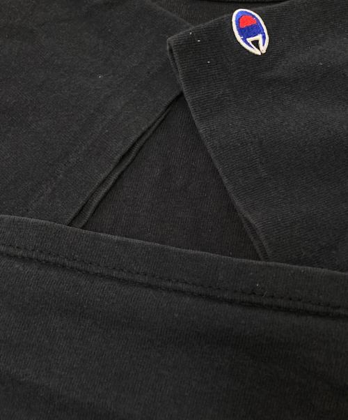 Champion（チャンピオン）Champion (チャンピオン) 90sスクリプトロゴT-shirt ネイビー サイズ:Lの古着・服飾アイテム