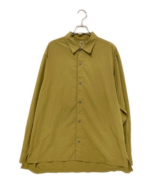 山と道（ヤマトミチ）山と道 (ヤマトミチ) ul shirt マスタード サイズ:Lの古着・服飾アイテム