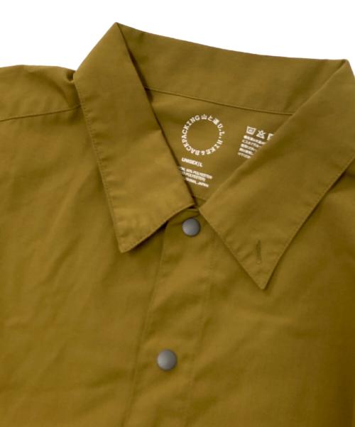 山と道（ヤマトミチ）山と道 (ヤマトミチ) ul shirt マスタード サイズ:Lの古着・服飾アイテム