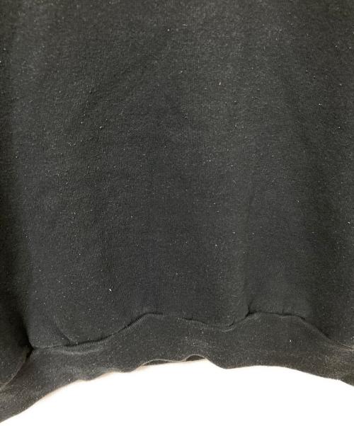 FRUIT OF THE LOOM（フルーツオブザルーム）FRUIT OF THE LOOM (フルーツオブザルーム) ラグランスウェット ブラック サイズ:XLの古着・服飾アイテム