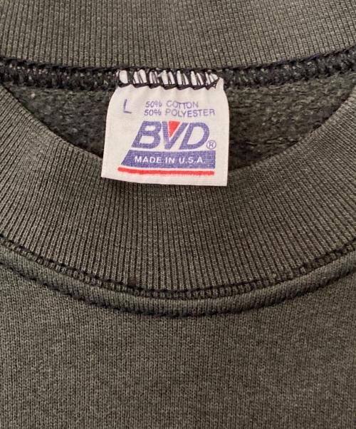 B.V.D（ビーブイディー）B.V.D (ビーブイディー) ヴィンテージスウェット ブラック サイズ: Lの古着・服飾アイテム