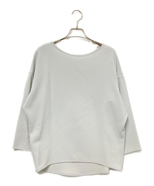 SOEJU（ソージュ）SOEJU (ソージュ) コクーンブラウス8分袖 ベージュ サイズ:Sの古着・服飾アイテム