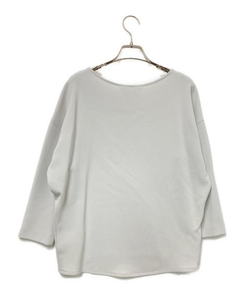 SOEJU（ソージュ）SOEJU (ソージュ) コクーンブラウス8分袖 ベージュ サイズ:Sの古着・服飾アイテム